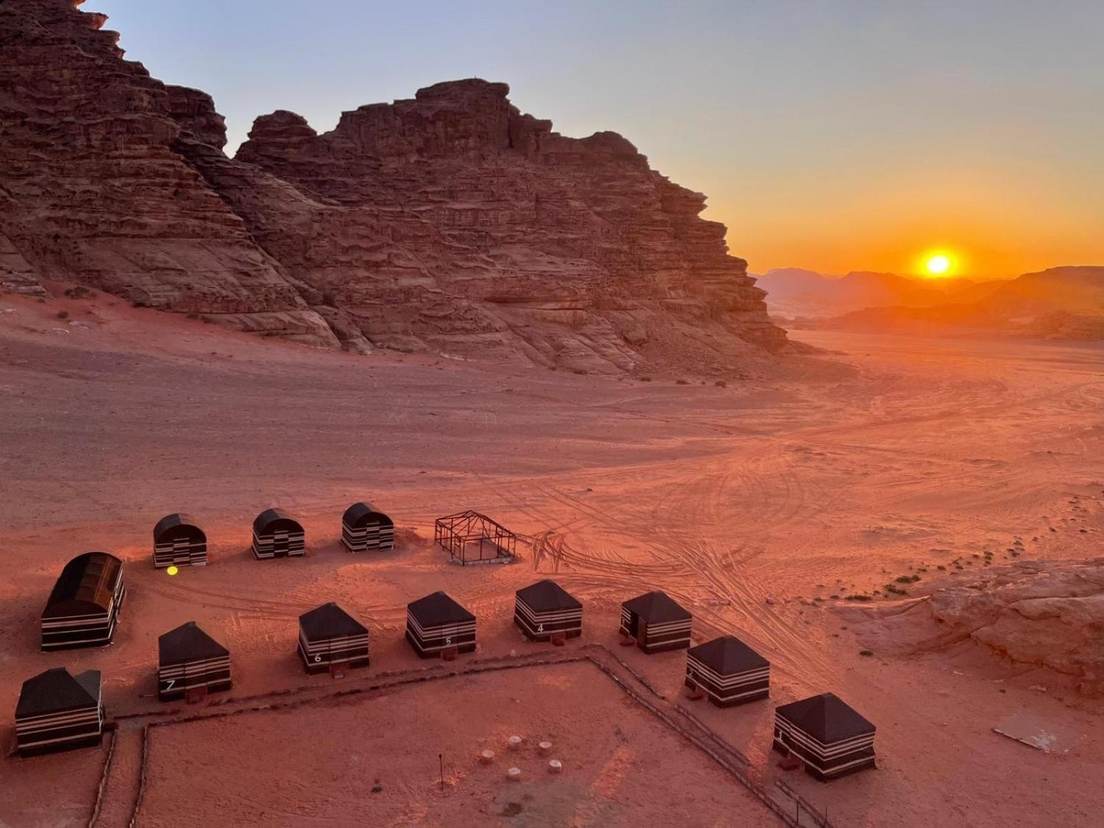 Um Sabatah Camp Hotel Wadi Rum Eksteriør billede